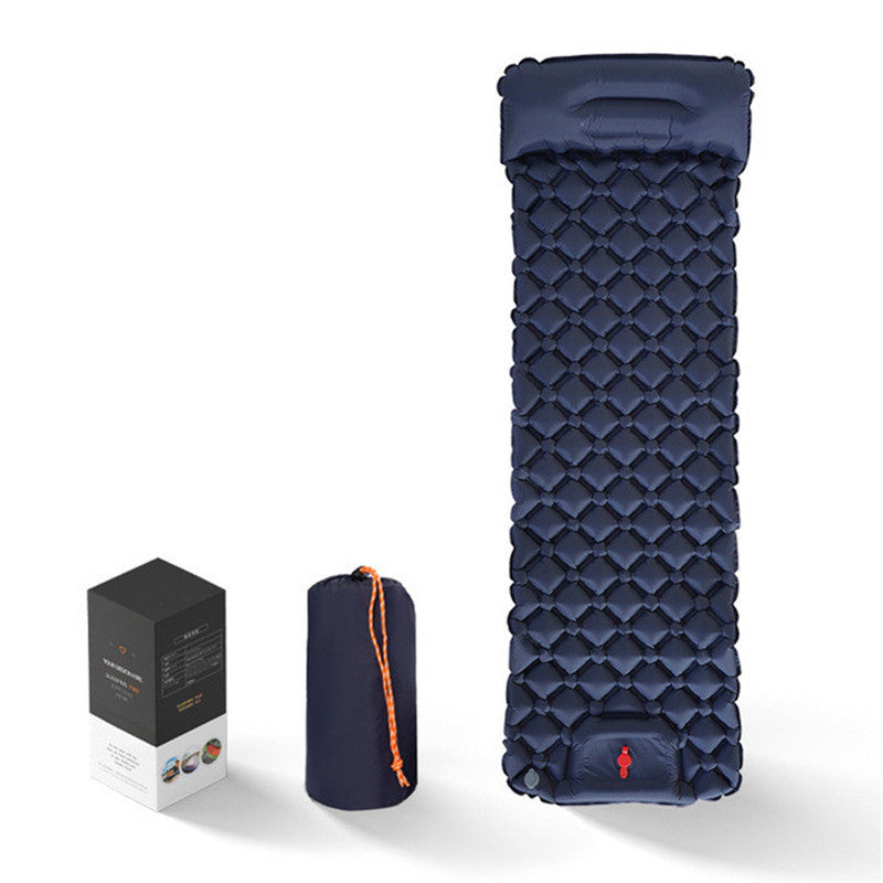 Ultralight Inflatable Camping Sleeping Pad with Pillow